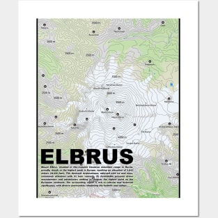 Elbrus Elevation: Caucasus Summit Posters and Art